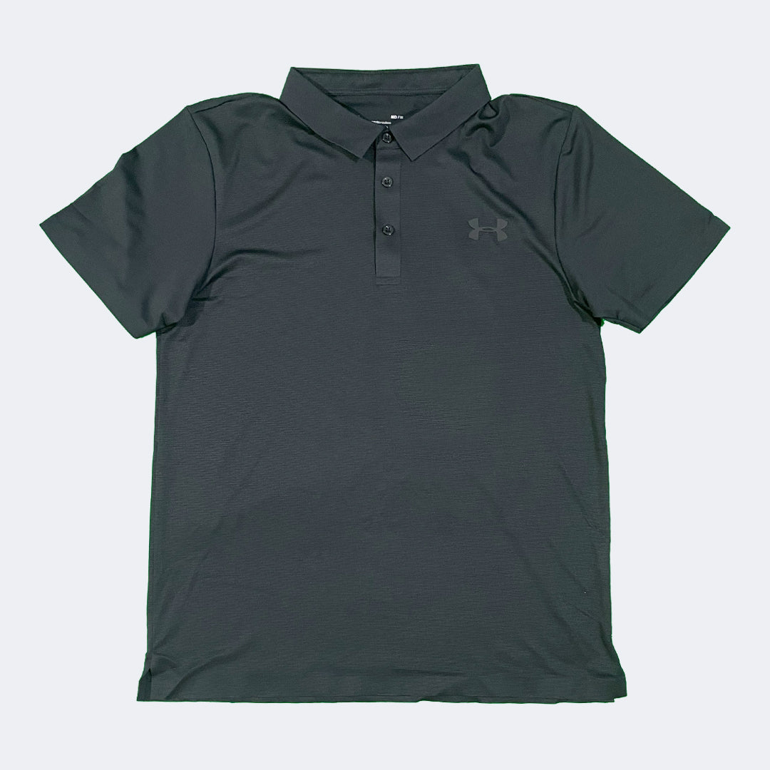 Under Armour HeatGear Polo T-Shirt Black