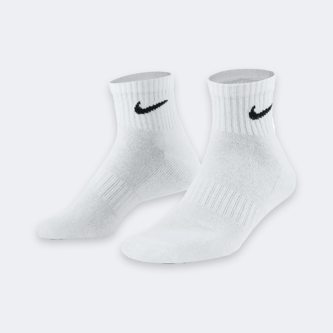 Nike Everyday Performance Lightweight Quarter Socks White 3 Pairs