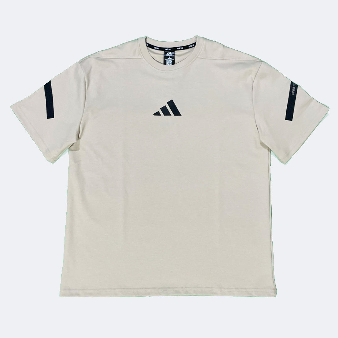 Adidas T-Shirt Cotton Beige