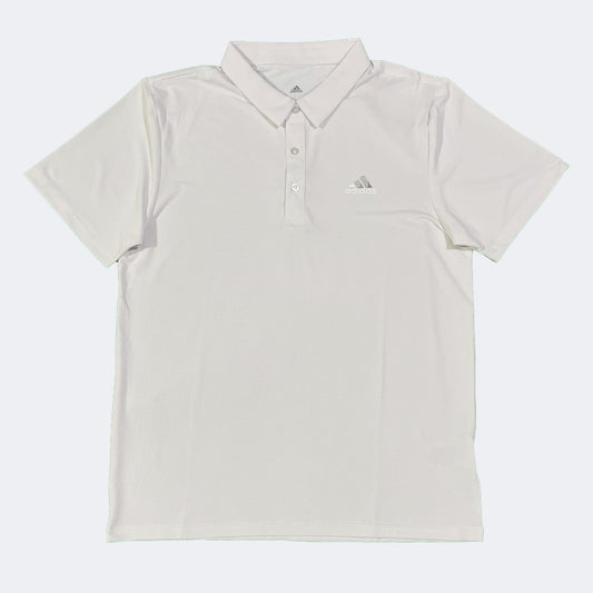 Adidas Clima Lite Polo T-Shirt White