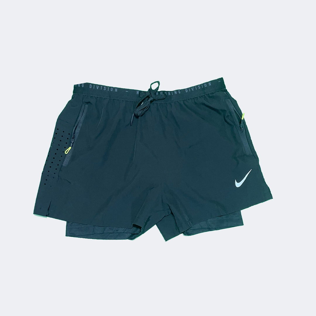 Nike Shorts Running Division With Legging Black