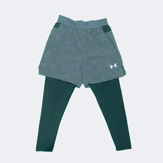 Under Armour Cool Switch Shorts With Legging Grey